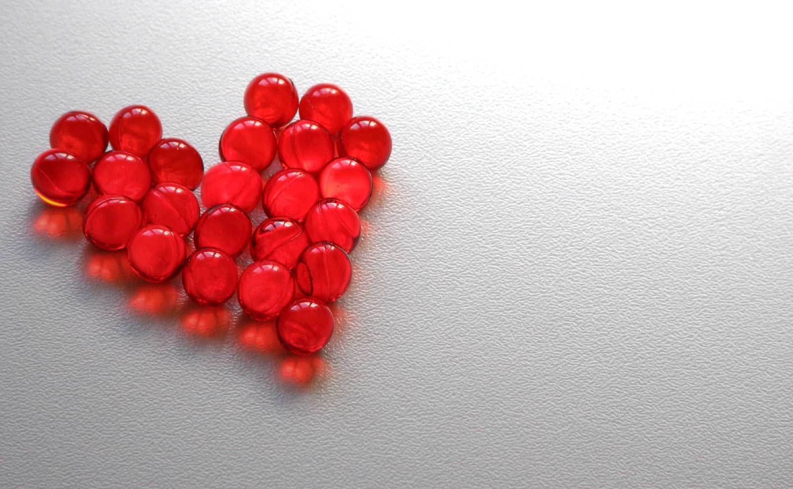 pills in heart shape