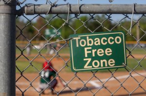 Tobacco free zone one