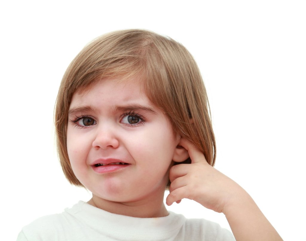 Child with ear pain