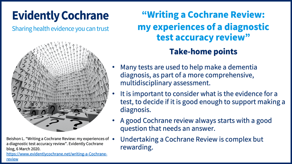 what kind of research study design is a cochrane review