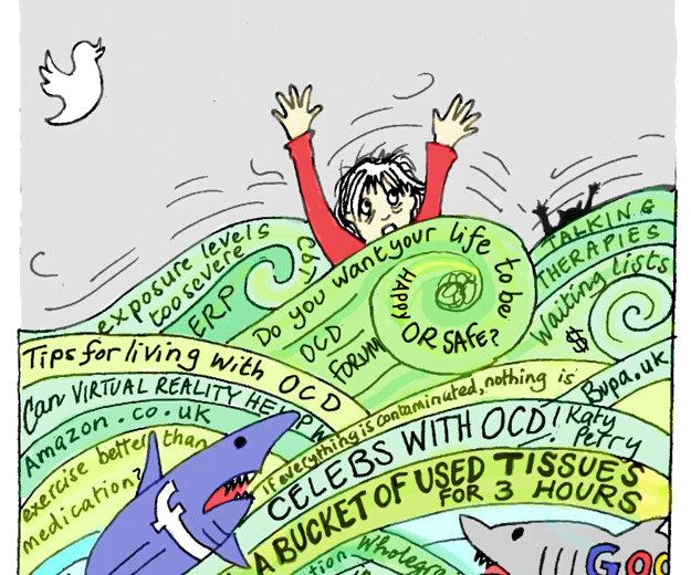 visuals blog - Sea of Google illustration by Karen Morley