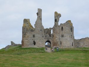 Photo of a crumbling castle. (Communicating about cancer)